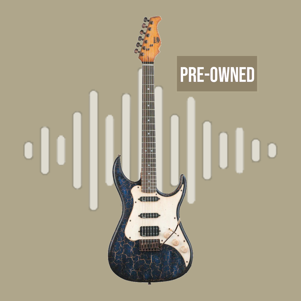 AXL Badwater Stratocaster SRO Blue Crackle | Somerset Music Academy