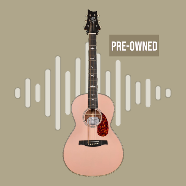 2019 PRS SE P20E Acoustic Parlor Shell Pink | Somerset Music Academy